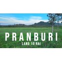 Land 10 rai in Pranburi Thailand