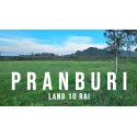 Terrain de 16000 m² à Pranburi Thaïlande