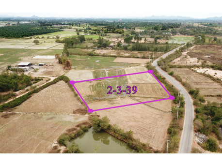 Terrain 2 Rai 339 T.W. à vendre à Pranburi
