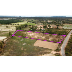 Land 7 rai 261 T.w. for sale in Pranburi