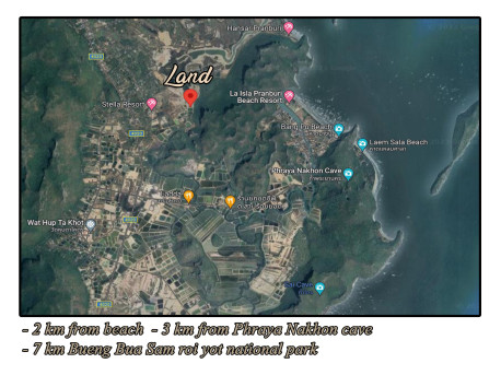 Land 4 rai in Sam roi yot