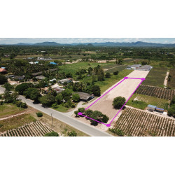 Land 3 rai 159 T.w. for sale in Hua hin soi 112 (Thung yao)