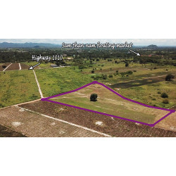 Terrain 19 parcelles sur 7 rai à vendre à Hua hin soi 112