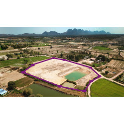 Land 15 rai 66 t.w. for sale in Pranburi