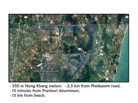Land 8 rai 333 t.w. for sale in Nong Khang – Sam roi yot