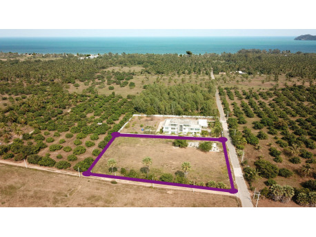 Terrain 3 Rai à vendre à 800 M de la mer à Pranburi