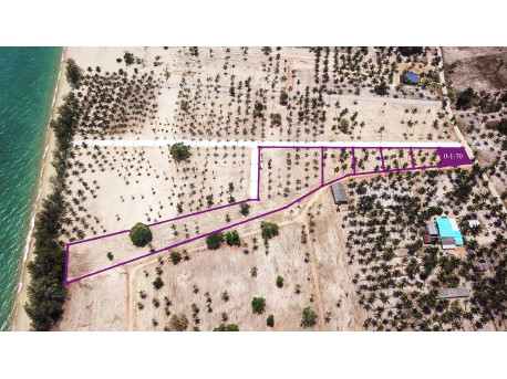 Terrain 520 m² bord de mer à vendre à Thap Sakae