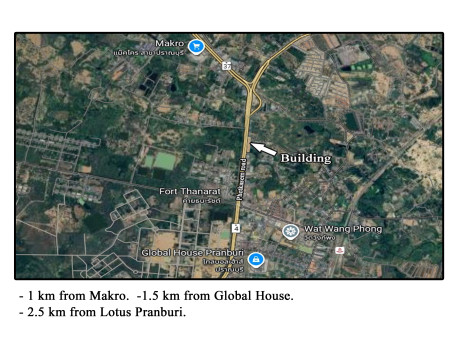 Building 3 and half in Prinburi Thailand