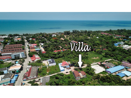 Pool villa at 5 min from the beach