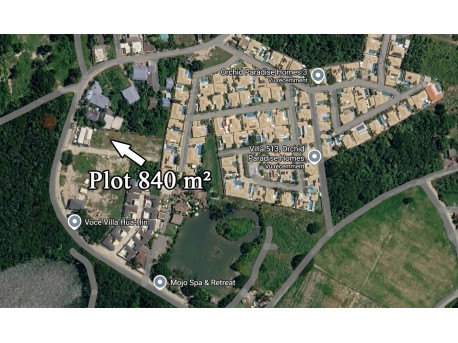 Plot 840 m² in Hua hin in Thailand