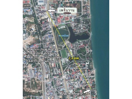 Beach house in Huahin