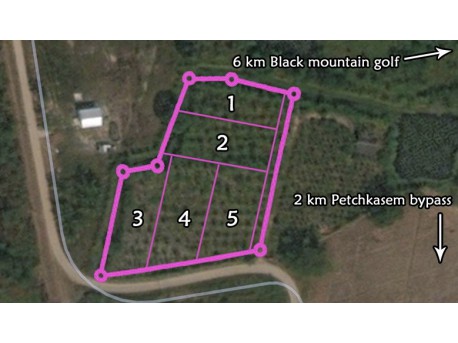 Terrain à vendre à Hua Hin Thailande 4511 mètres carrés